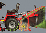 Ariens hajtott kef�s f�gy�jt�